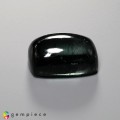 Natural Tourmaline 37.41 Carats Vivid Ash Green Cushion Cabochon 23x15 mm Loose Gemstone - Image 1