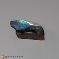 Natural Boulder opal 15.55 Carats Multicolor Fancy  30x20 mm Loose Gemstone - Image 5