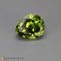 Natural Peridot 5.81 Carats Green Pear 12x10 mm Loose Gemstone - Image 1