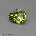 Natural Peridot 5.81 Carats Green Pear 12x10 mm Loose Gemstone - Image 2