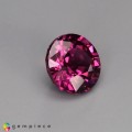 Natural Rhodolite garnet 1.40 Carats Purple Round 6x4 mm Loose Gemstone - Image 5