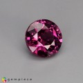Natural Rhodolite garnet 1.40 Carats Purple Round 6x4 mm Loose Gemstone - Image 6