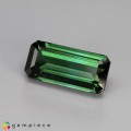 Natural Tourmaline 3.04 Carats Forest Green Emerald Cut 12x6 mm Loose Gemstone - Image 3