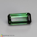 Natural Tourmaline 3.04 Carats Forest Green Emerald Cut 12x6 mm Loose Gemstone - Image 5