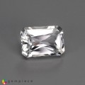 Natural Montebrasite 1.36 Carats White Emerald Cut 8x5 mm Loose Gemstone - Image 7