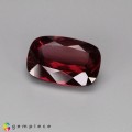 Natural Rhodolite garnet 4.30 Carats Pinkish Red Cushion 12x8 mm Loose Gemstone - Image 3