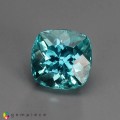 Natural Apatite 1.45 Carats Paraiba Blue Green Antique Cushion 6x5 mm Loose Gemstone - Image 2