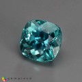 Natural Apatite 1.45 Carats Paraiba Blue Green Antique Cushion 6x5 mm Loose Gemstone - Image 6