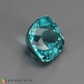 Natural Apatite 1.45 Carats Paraiba Blue Green Antique Cushion 6x5 mm Loose Gemstone - Image 4
