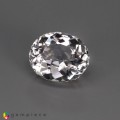 Natural Beryl 2.46 Carats White Oval 10x8 mm Loose Gemstone - Image 2