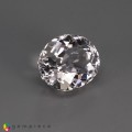 Natural Beryl 2.46 Carats White Oval 10x8 mm Loose Gemstone - Image 4