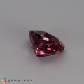 Natural Malaya garnet 0.91 Carats Purplish Pink Trilliant  6x4 mm Loose Gemstone - Image 4