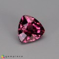 Natural Malaya garnet 0.91 Carats Purplish Pink Trilliant  6x4 mm Loose Gemstone - Image 6