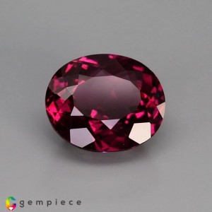 rhodolite garnet  4.55cts - 11x9mm rhodolite garnet  4.55cts - 11x9mm