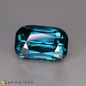 Caribbean Blue Zircon  57.75cts - 22x15mm Caribbean Blue Zircon  57.75cts - 22x15mm