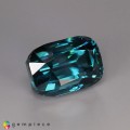 Natural Caribbean Blue Zircon 57.75 Carats Fine Caribbean Blue Cushion 22x15 mm Loose Gemstone - Image 6