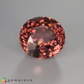 Natural Tourmaline 43.02 Carats Vivid Pink Oval 21x20 mm Loose Gemstone - Image 1