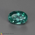 Natural Apatite 1.91 Carats Paraiba Green Oval 9x6 mm Loose Gemstone - Image 2