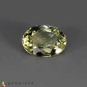 amblygonite  1.59cts - 9x7mm