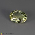 Natural Amblygonite 1.59 Carats Yellowish Green Oval 9x7 mm Loose Gemstone - Image 2