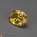 Natural Sapphire 2.65 Carats Golden Yellow Oval 10x7 mm Loose Gemstone - Image 3