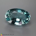 Natural Flawless Blue Natural Aquamarine Oval 47.18 Carats Blue Oval 30x21 mm Loose Gemstone - Image 2