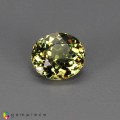 Natural Grossular garnet 1.01 Carats Yellow Oval 6x5 mm Loose Gemstone - Image 5