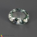 Natural Montebrasite 1.96 Carats Very Light Mint Green Oval 9x7 mm Loose Gemstone - Image 1