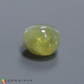 Natural Chrysoberyl cats eye 2.14 Carats Yellow Oval Cabochon 7x6 mm Loose Gemstone - Image 6