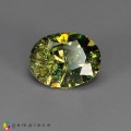 Natural Demantoid garnet 1.80 Carats Green Oval 8x7 mm Loose Gemstone - Image 1