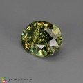 Natural Demantoid garnet 1.80 Carats Green Oval 8x7 mm Loose Gemstone - Image 3