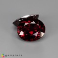 Natural Rhodolite garnet 10.10 Carats Intense Reddish Pink Oval 11x9 mm Loose Gemstone - Image 6