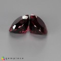 Natural Rhodolite garnet 10.10 Carats Intense Reddish Pink Oval 11x9 mm Loose Gemstone - Image 3