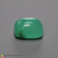 Natural Chrysoprase 25.50 Carats Apple Green Cushion Cabochon 19x16 mm Loose Gemstone - Image 1