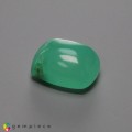 Natural Chrysoprase 25.50 Carats Apple Green Cushion Cabochon 19x16 mm Loose Gemstone - Image 3