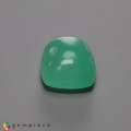 Natural Chrysoprase 25.50 Carats Apple Green Cushion Cabochon 19x16 mm Loose Gemstone - Image 4