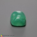 Natural Chrysoprase 25.50 Carats Apple Green Cushion Cabochon 19x16 mm Loose Gemstone - Image 7