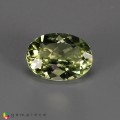Natural Amblygonite 1.76 Carats Yellowish Green Oval 9x7 mm Loose Gemstone - Image 2