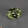 Natural Amblygonite 1.76 Carats Yellowish Green Oval 9x7 mm Loose Gemstone - Image 6