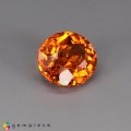 Natural Spessartite garnet 2.39 Carats Mandarin Orange Oval 8x7 mm Loose Gemstone - Image 6