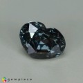 Natural Color change garnet 1.59 Carats Bluish Green to Purplish Red Heart  7x5 mm Loose Gemstone - Image 2