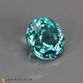 Natural Apatite 1.74 Carats Paraiba Blue Green Round 7x5 mm Loose Gemstone - Image 4