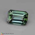 Natural Tourmaline 1.55 Carats Green Emerald 8x5 mm Loose Gemstone - Image 2