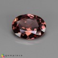 Natural Zircon 2.99 Carats Imperial Pink Oval 10x8 mm Loose Gemstone - Image 2
