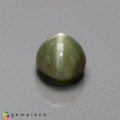 Natural Chrysoberyl cats eye 1.21 Carats Yellow Oval Cabochon 6x5 mm Loose Gemstone - Image 2