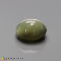 Natural Chrysoberyl cats eye 1.21 Carats Yellow Oval Cabochon 6x5 mm Loose Gemstone - Image 7