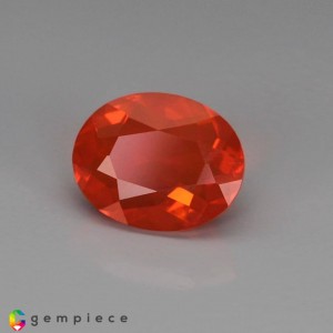 fire opal  1.40cts - 10x8mm fire opal  1.40cts - 10x8mm