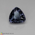 Natural Spinel 2.80 Carats Dark Purple Ash Trilliant  9x8 mm Loose Gemstone - Image 1