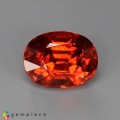 Natural Spessartite garnet 35.80 Carats Orange Oval 21x16 mm Loose Gemstone - Image 1