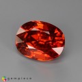 Natural Spessartite garnet 35.80 Carats Orange Oval 21x16 mm Loose Gemstone - Image 3